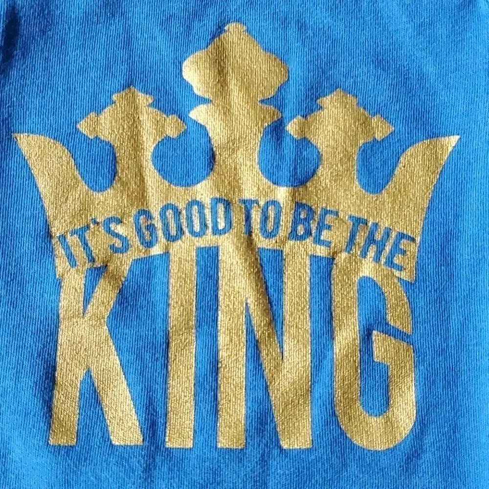 Boys 6-12 month King Onsie
